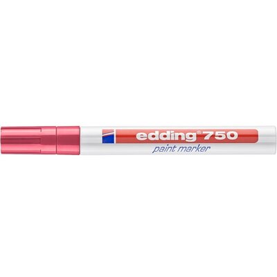 Edding 750 2-4mm piros lakkmarker