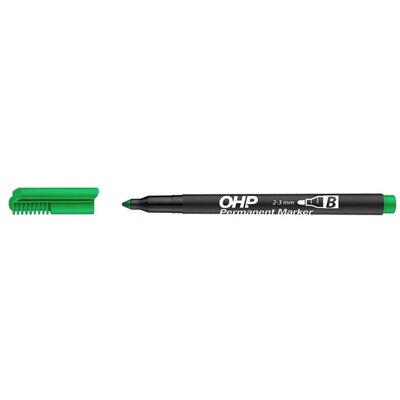ICO OHP B 2-3mm zöld permanent marker