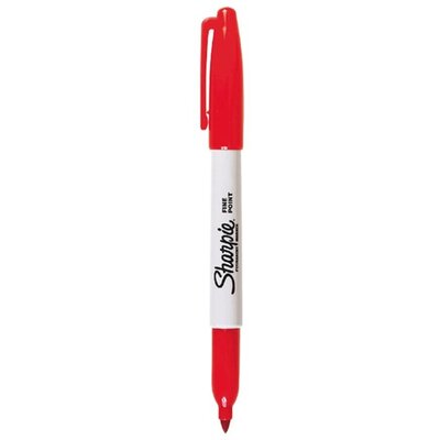 Sharpie Papermate Fine piros permanent marker