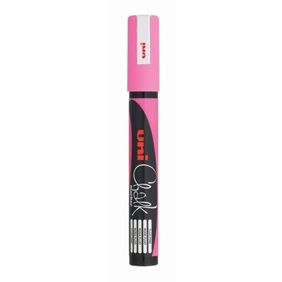 Uni Chalk PWE-5M fluor pink folyékony kréta