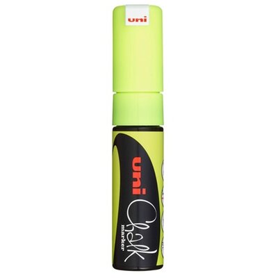 Uni Chalk PWE-8K fluor sárga folyékony kréta