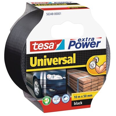 Tesa Extra Power 50mmx10m fekete szövetszalag