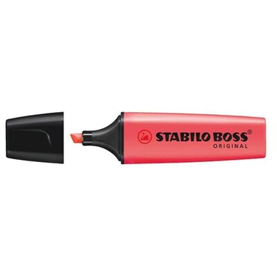 Stabilo Boss piros szövegkiemelő