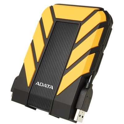 ADATA AHD710P 2,5" 1TB USB3.1 ütés és vízálló sárga külső winchester