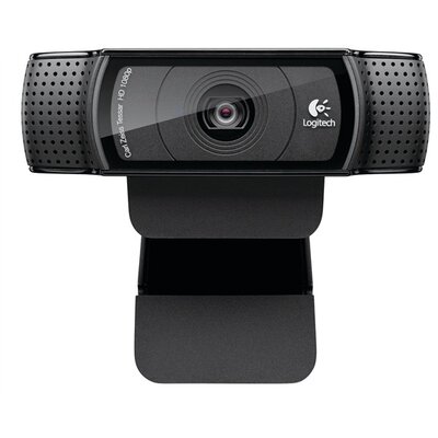 Logitech C920 1080p mikrofonos fekete webkamera