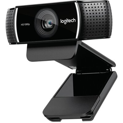 Logitech C922 Pro 1080p mikrofonos fekete webkamera