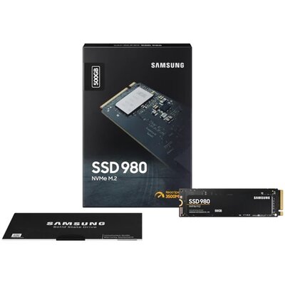 Samsung 500GB NVMe M.2 2280 980 (MZ-V8V500BW) SSD