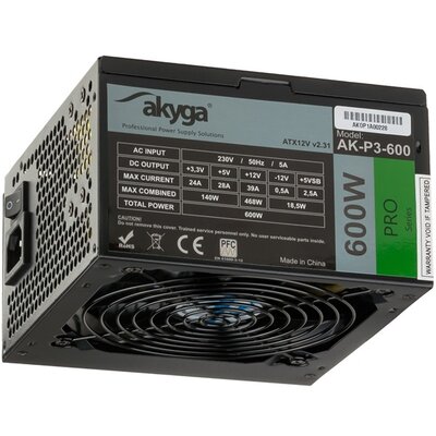 Akyga Ak-P3-600 600W ATX tápegység