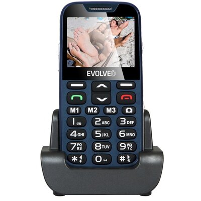 Evolveo Easyphone XD EP-600 2,3" kék mobiltelefon