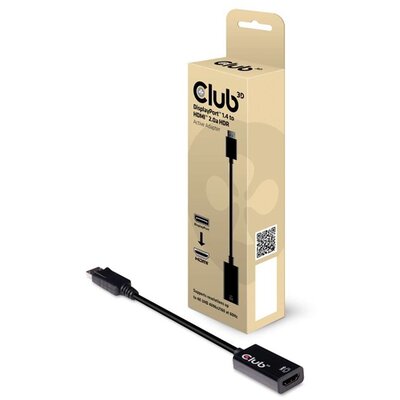 CLUB3D Displayport 1.4 - HDMI 2.0b adapter