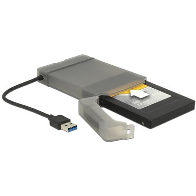 Delock DL62742 2,5" külső SATA HDD ház USB 3.0-mal