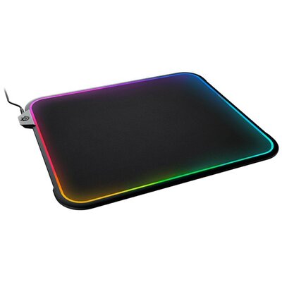 SteelSeries QCK Prism RGB Cloth Medium világító gamer egérpad