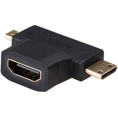 Akyga AK-AD-23 HDMI - miniHDMI - microHDMI 3-as adapter