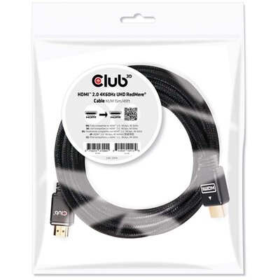 CLUB3D HDMI 2.0 - HDMI 2.0 UHD RedMere 15m kábel