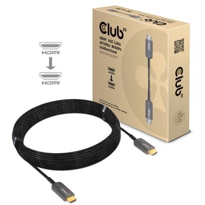 CLUB3D HDMI AOC 4K120Hz - HDMI AOC 8K60Hz 10m kábel