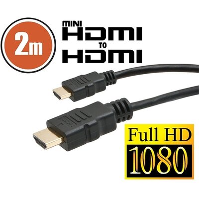 Delight 2m HDMI - mini HDMI kábel