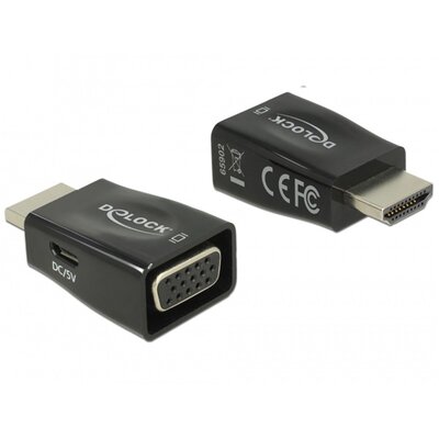 Delock 65902 HDMI-A apa > VGA anya adapter