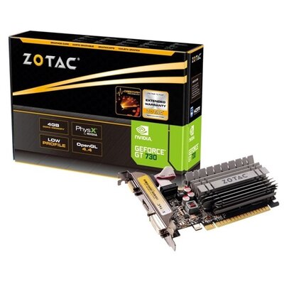 Zotac GeForce GT 730 Zone Edition nVidia 4GB DDR3 64bit PCIe videokártya