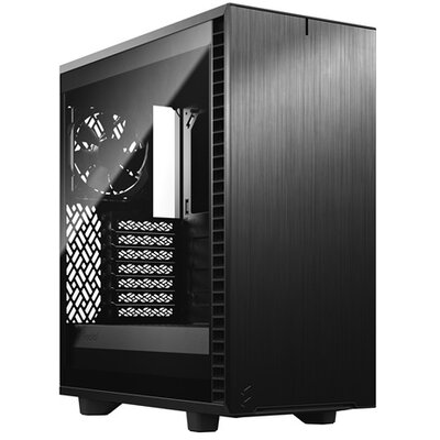 Fractal Design Define 7 Compact Fekete ablakos (Táp nélküli) ATX ház