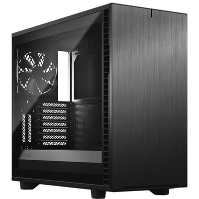 Fractal Design Define 7 Fekete ablakos (Táp nélküli) E-ATX ház