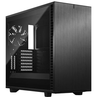Fractal Design Define 7 Fekete sötét ablakos (Táp nélküli) E-ATX ház