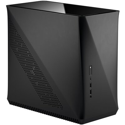 Fractal Design Era ITX Fekete ablakos (Táp nélküli) mini-ITX ház