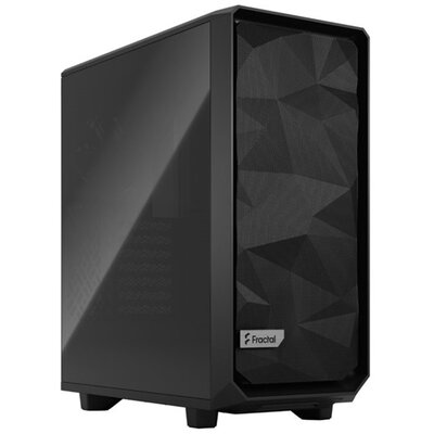 Fractal Design Meshify 2 Compact Fekete sötét ablakos (Táp nélküli) ATX ház