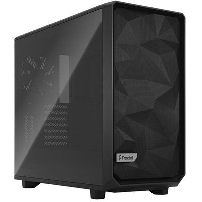 Fractal Design Meshify 2 Fekete világos ablakos (Táp nélküli) E-ATX ház