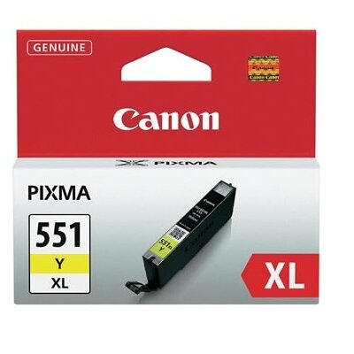 Canon CLI-551 sárga XL tintapatron