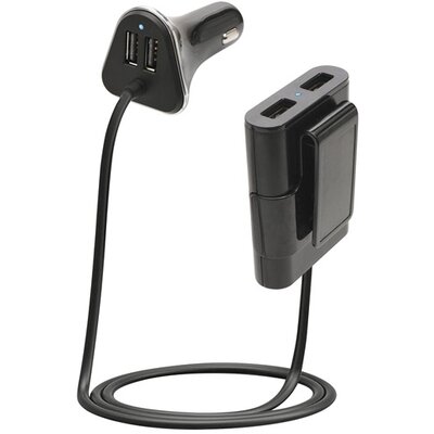 SAL SA 060 2.4A univerzális 4x USB autós gyorstöltő