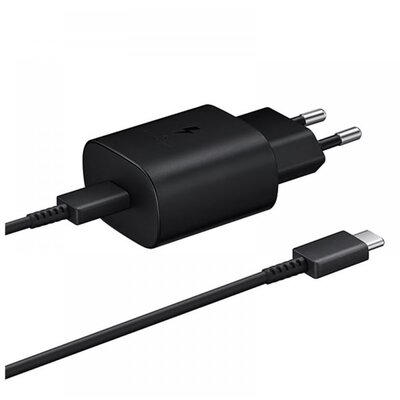 Samsung EP-TA800XBEG 25W USB Type-C fekete hálózati töltő