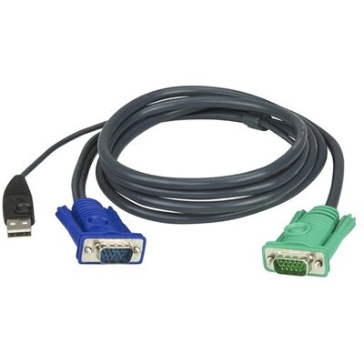 ATEN 2L-5202U KVM Kábel USB VGA 1,8m