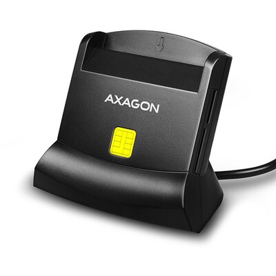 Axagon CRE-SM2 USB 2.0 Smart / ID / SD / MicroSD / SIM kártyaolvasó