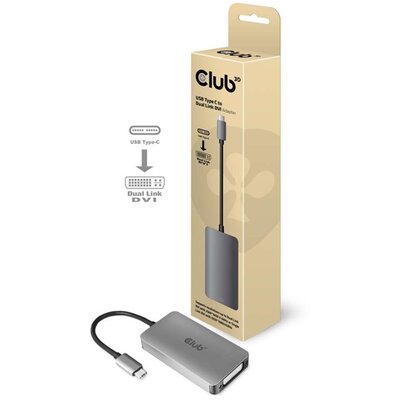 CLUB3D USB 3.1 Type C - DVI-I adapter