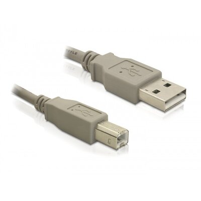 Delock 82215 1,8 méter USB 2.0 A-B apa/apa nyomtató kábel