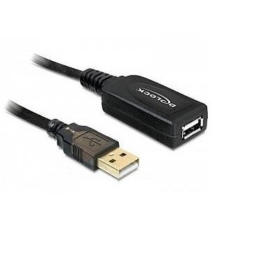 Delock 82308 aktív USB 2.0 hosszabbító, 5 m.