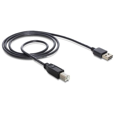 Delock 83360 EASY-USB 2.0-A apa > USB-B apa 3m kábel