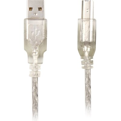 Delock USB2.0–A apa - USB 2.0-B apa kábel, 0,5m