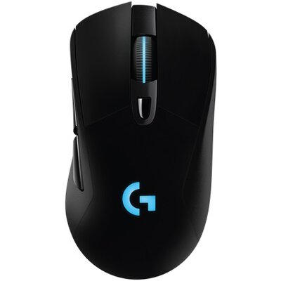 Logitech G703 Lightspeed vezeték nélküli fekete gamer egér