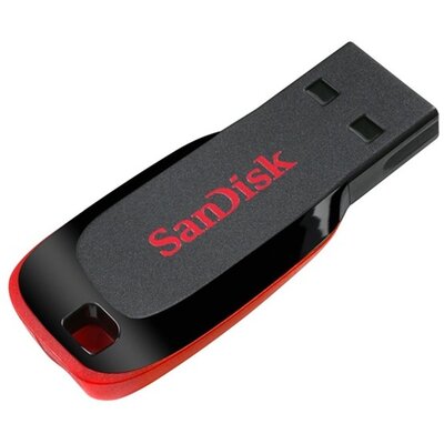 Sandisk 16GB USB2.0 Cruzer Blade Fekete-Piros (104336) Flash Drive