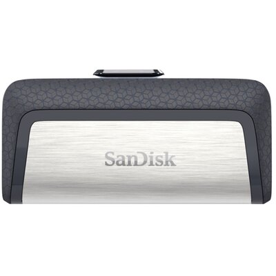 Sandisk 256GB USB3.0/Type-C Dual Drive Fekete-Ezüst (139778) Flash Drive