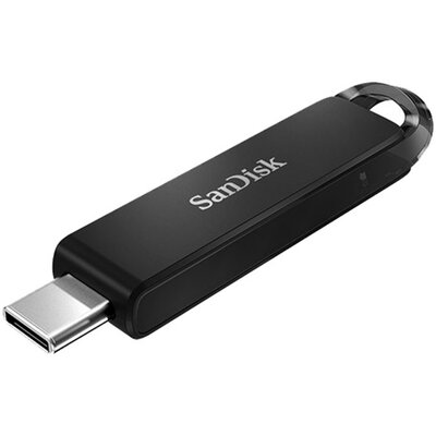 Sandisk 64GB USB3.1 Type-C Ultra Fekete (186456) Flash Drive