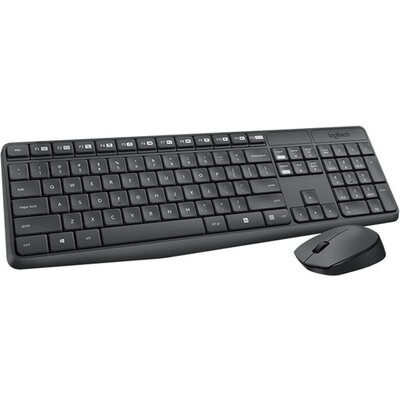 Logitech MK235 HUN fekete vezeték nélküli billentyűzet + egér