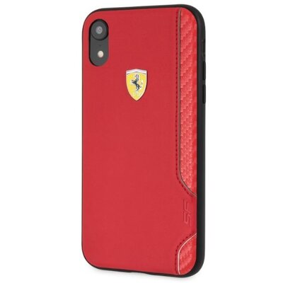 Ferrari On Track Racing Shield iPhone XR piros gumi tok