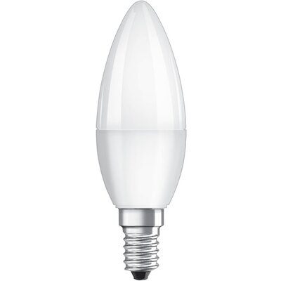 Osram Base matt műanyag búra/5W/470lm/2700K/E14/dobozos LED gyertya izzó 3 db