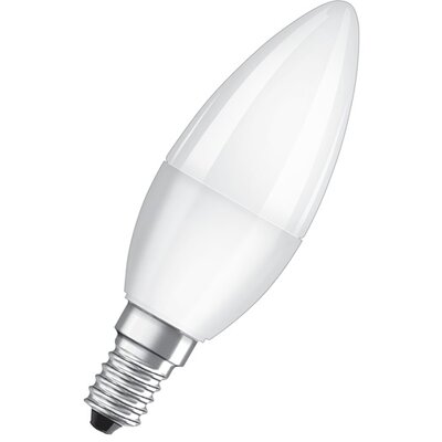 Osram Value opál búra/5,5W/470lm/2700K/E14 LED gyertya izzó
