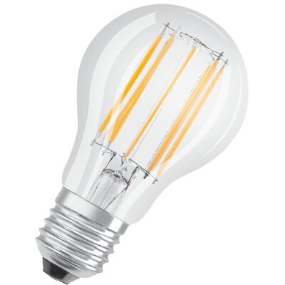 Osram Value átlátszó üveg búra E27 11W, 1521m, 4000K hideg fehér LED körte izzó