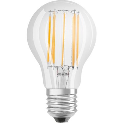 Osram Value átlátszó üveg búra/11W/1521lm/2700K/E27 LED körte izzó