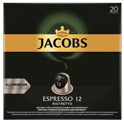 Douwe Egberts Jacobs Espresso Ristretto 20 db kávékapszula