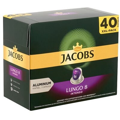 Douwe Egberts Jacobs Lungo 8 Intenso 40 db kávékapszula